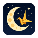icon_gaming_moon_origami icon preview