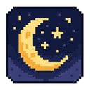 icon_gaming_moon_pixel_art icon preview