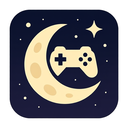 icon_gaming_moon_sharp_edges icon preview