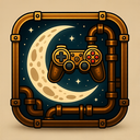 icon_gaming_moon_steampunk icon preview