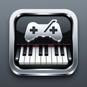 icon_gaming_piano_metallic icon preview