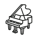 icon_gaming_piano_minimal_outline icon preview