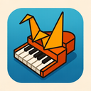 icon_gaming_piano_origami icon preview