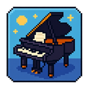 icon_gaming_piano_pixel_art icon preview