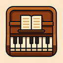 icon_gaming_piano_retro icon preview