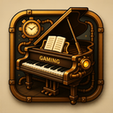icon_gaming_piano_steampunk icon preview