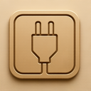 icon_gaming_plug_embossed icon preview