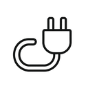 icon_gaming_plug_minimal_outline icon preview