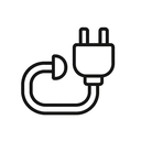 icon_gaming_plug_outline icon preview