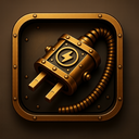icon_gaming_plug_steampunk icon preview