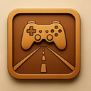 icon_gaming_road_embossed icon preview