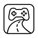 icon_gaming_road_line_art icon preview