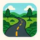 icon_gaming_road_organic_pattern icon preview