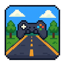 icon_gaming_road_pixel_art icon preview