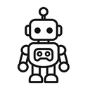 icon_gaming_robot_minimal_outline icon preview