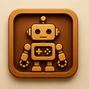 icon_gaming_robot_wooden icon preview