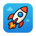 icon_gaming_rocket_cartoon icon preview
