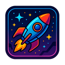 icon_gaming_rocket_cyberpunk icon preview