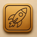 icon_gaming_rocket_embossed icon preview