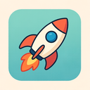 icon_gaming_rocket_flat_pastel icon preview
