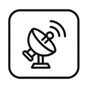 icon_gaming_satellite_minimal_outline icon preview