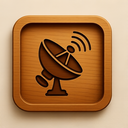 icon_gaming_satellite_wooden icon preview
