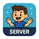 icon_gaming_server_cartoon icon preview