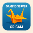 icon_gaming_server_origami icon preview