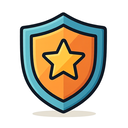 icon_gaming_shield_cartoon icon preview