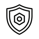 icon_gaming_shield_monochrome icon preview