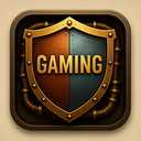 icon_gaming_shield_steampunk icon preview