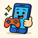 icon_gaming_smartphone_cartoon icon preview