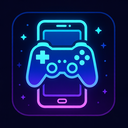 icon_gaming_smartphone_futuristic icon preview
