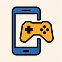 icon_gaming_smartphone_geometric icon preview