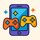 icon_gaming_smartphone_playful icon preview