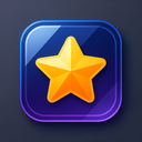icon_gaming_star_glassy icon preview