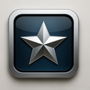 icon_gaming_star_metallic icon preview