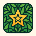 icon_gaming_star_organic_pattern icon preview