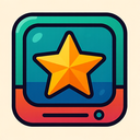 icon_gaming_star_retro icon preview