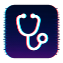 icon_gaming_stethoscope_digital_glitch icon preview