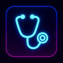 icon_gaming_stethoscope_neon icon preview