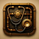 icon_gaming_stethoscope_steampunk icon preview