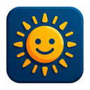 icon_gaming_sun_bold icon preview