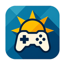 icon_gaming_sun_geometric icon preview