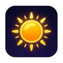 icon_gaming_sun_glow_effect icon preview