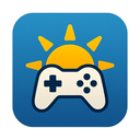 icon_gaming_sun_iconic icon preview
