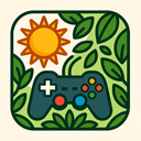 icon_gaming_sun_organic_pattern icon preview