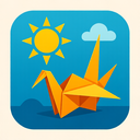 icon_gaming_sun_origami icon preview