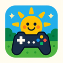 icon_gaming_sun_playful icon preview