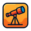 icon_gaming_telescope_bold icon preview
